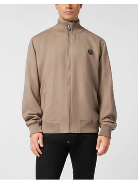 PHILIPP PLEIN PHILIPP PLEIN Kurtka puchowa 24507 Beżowy Regular Fit