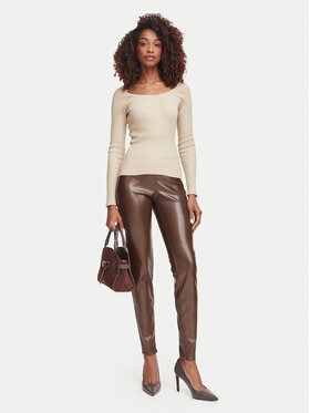 Παντελόνι από απομίμηση δέρματος Guess