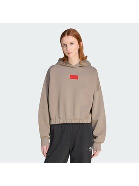 adidas adidas Bluza 164403 Brązowy Regular Fit