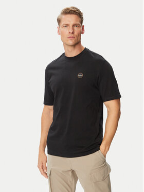 Napapijri Napapijri T-Shirt S-Badge NP0A8949 Schwarz Regular Fit