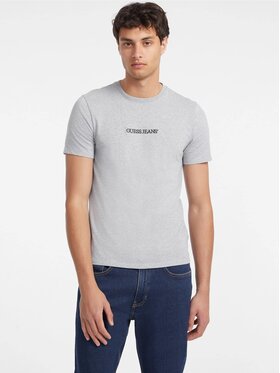 Guess Jeans Guess Jeans T-Shirt 165543 Šedá Classic Fit