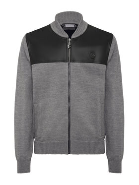 PHILIPP PLEIN PHILIPP PLEIN Kurtka bomber 19837 Czarny Regular Fit