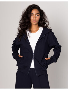 Fraternity Fraternity Bluza BETTY Granatowy Comfort Fit