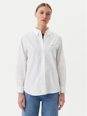 Tommy Jeans Tommy Jeans Cămașă DW0DW20290 Alb Regular Fit