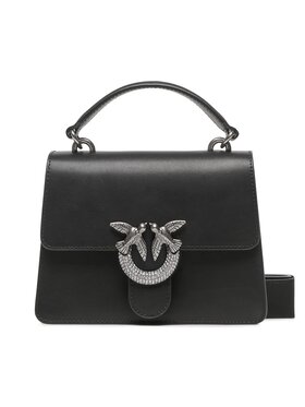 Pinko Pinko Ročna torba Love One Top Handle Mini Light AI 23-24 PLTT 100071 A10I Črna