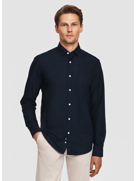 Pako Lorente Pako Lorente Koszula P26SN-1X-020 Granatowy Slim Fit