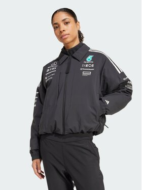 adidas adidas Kurtka anorak 142015 Czarny Loose Fit