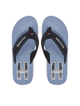 Tommy Hilfiger Tommy Hilfiger В'єтнамки Hilfiger H Padded Beach Sandal FM0FM05536 Cиній
