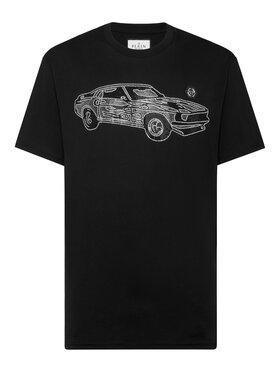 PHILIPP PLEIN PHILIPP PLEIN T-shirt 22143 Nero Regular Fit