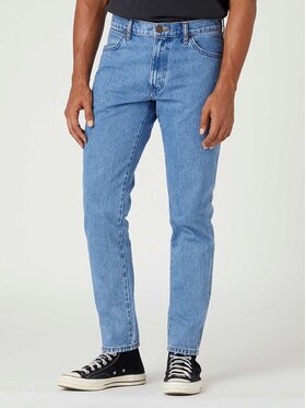 Wrangler Wrangler Jeansy RIVER Niebieski Straight Fit