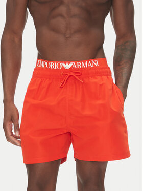 Emporio Armani Emporio Armani Plaukimo šortai EM000686 AF12329 U5026 Raudona Regular Fit