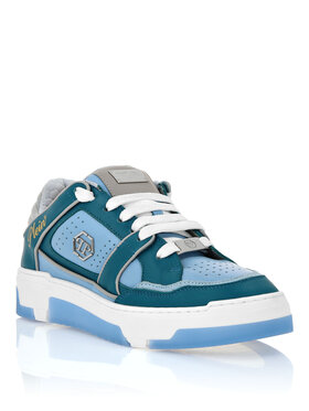 PHILIPP PLEIN PHILIPP PLEIN Sneakersy 24717 Błękitny