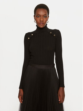 Simona Corsellini Simona Corsellini Garbó A24CPMGE01 Fekete Slim Fit