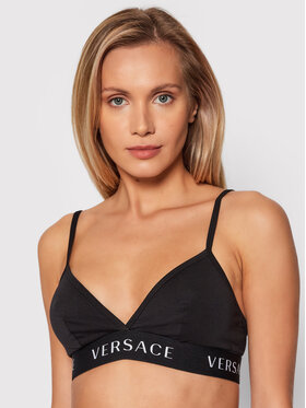 Versace Versace Podprsenka Bralette Donna AUD04067 Čierna