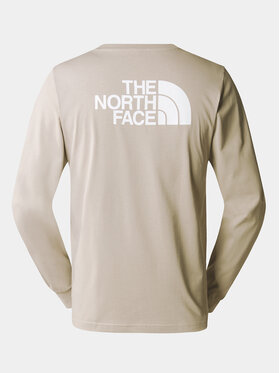 The North Face Majica Dugih Rukava Easy NF0A87N8 Siva Regular Fit