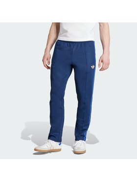 adidas adidas Spodnie materiałowe 153849 Błękitny Slim Fit