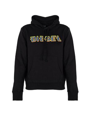 Diesel Diesel Bluza A065100HAYT Czarny Regular Fit