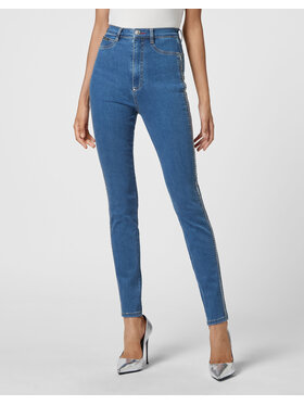 PHILIPP PLEIN PHILIPP PLEIN Džínsy 4681 Modrá Slim Fit