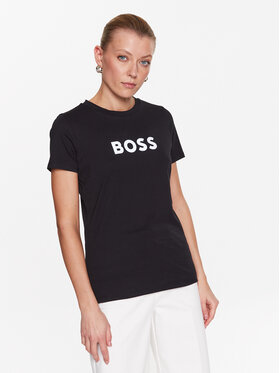 Boss Boss Тишърт 50492743 Черен Slim Fit