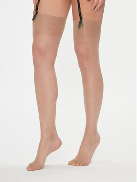 Bluebella Bluebella Sieviešu zeķbikses Plain Top Stockings 41460 Bēšs