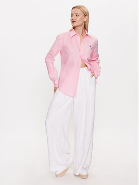 Polo Ralph Lauren Polo Ralph Lauren Marškiniai 211920516011 Rožinė Regular Fit
