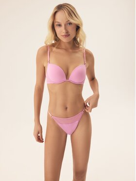 Esotiq Esotiq Biustonosz push-up 43119 Różowy