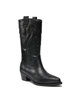 Bronx Bronx Polokozačky Western 47515-A Černá