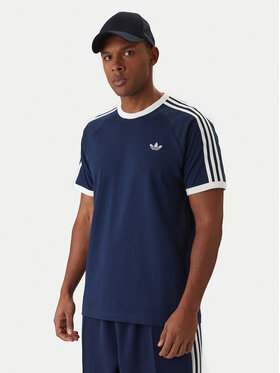 adidas adidas Tričko 3-Stripes KE3536 Tmavomodrá Regular Fit