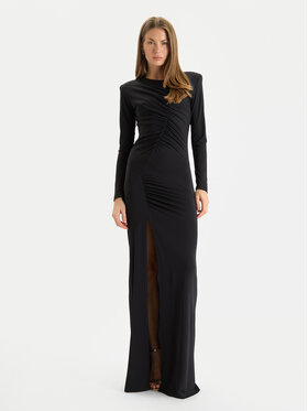 Gaudi Gaudi Vakarinė suknelė 521FD14008 Juoda Slim Fit