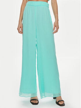 Patrizia Pepe Patrizia Pepe Pantaloni din material 2P1584/A061-CA03 Turcoaz Relaxed Fit