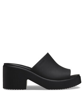 Crocs Crocs Klapki Brooklyn Slide Heel 209408 Czarny