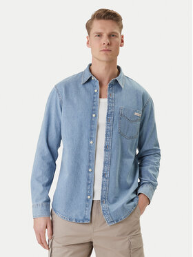 Calvin Klein Jeans Calvin Klein Jeans Jeanshemd Essential LV04RE710G Blau Regular Fit