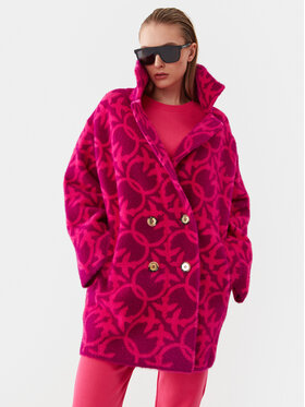 Pinko Pinko Prechodný kabát 101573 A116 Ružová Regular Fit