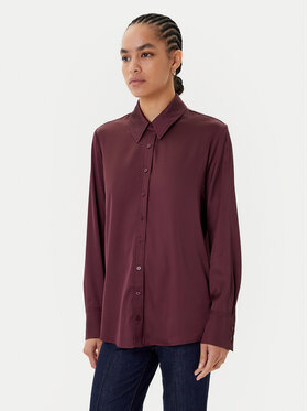 Guess Guess Hemd A114 Dunkelrot Regular Fit