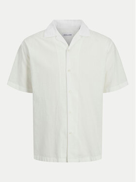 Jack&Jones Jack&Jones Πουκάμισο Breeze Resort 12268967 Λευκό Relaxed Fit