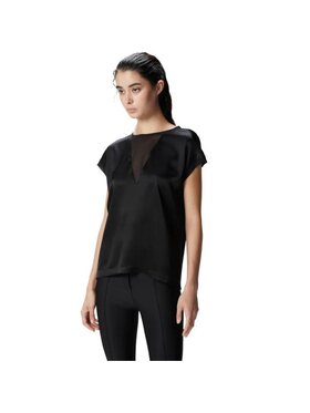 PINKO PINKO Μπλουζάκι Blusa donna orange raso Μαύρο Comfortable Fit
