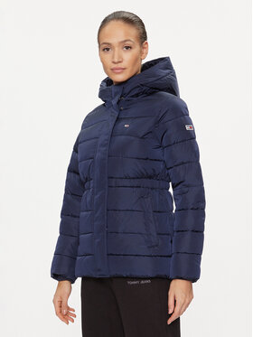 Tommy Jeans Tommy Jeans Pernata jakna DW0DW14302 Tamnoplava Slim Fit