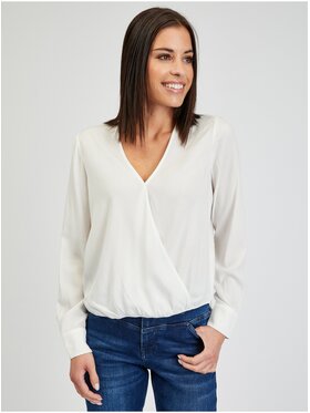 Orsay Orsay Bluzka 630043001000__40 Biały Regular Fit