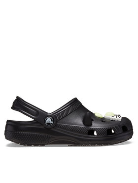 Crocs Crocs Natikače Classic Glow Black Cat Clog K 210387 Crna