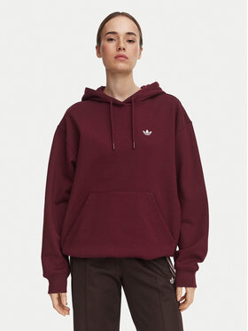 adidas adidas Hanorac Essentials Oversized Fleece Hoodie KT2274 Vișiniu Regular Fit