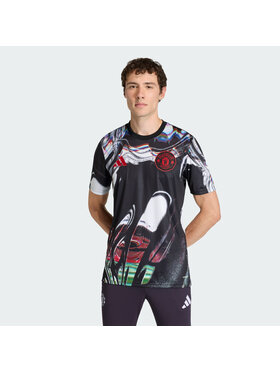 adidas adidas Koszulka techniczna Manchester United Czarny Slim Fit
