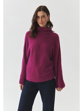 TATUUM TATUUM Sweter MAZZY 1 Fioletowy Oversize