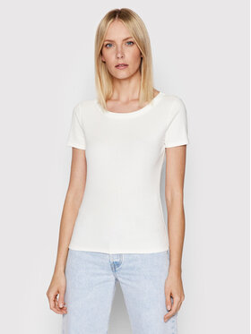 Marella Marella T-shirt Ileo 39710125 Blanc Slim Fit