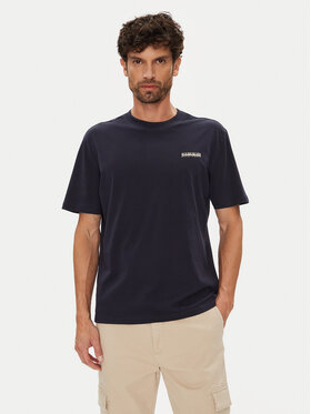 Napapijri Napapijri Tricou Smallbox NP0A88TR Bleumarin Regular Fit