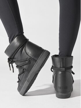 Inuikii Inuikii Cizme de zăpadă Full Leather 75203-087 Negru