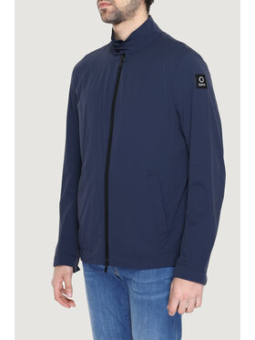 SUNS SUNS Giacca di pelle BARRA STRECH Blu To Fit