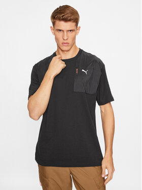 Puma Puma T-Shirt Open Road 675895 Schwarz Regular Fit