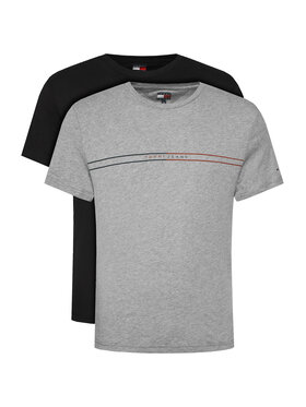 Tommy Jeans Tommy Jeans Set 2 majice Entry Graphic DM0DM21902 Šarena Slim Fit