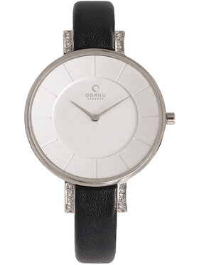 Obaku Obaku Hodinky V158LECIRB Čierna