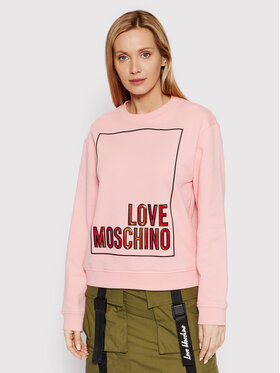 LOVE MOSCHINO LOVE MOSCHINO Bluza W630648M 4266 Różowy Regular Fit